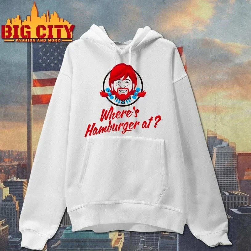 WHERE’S HAMBURGER AT Shirt Unisex
