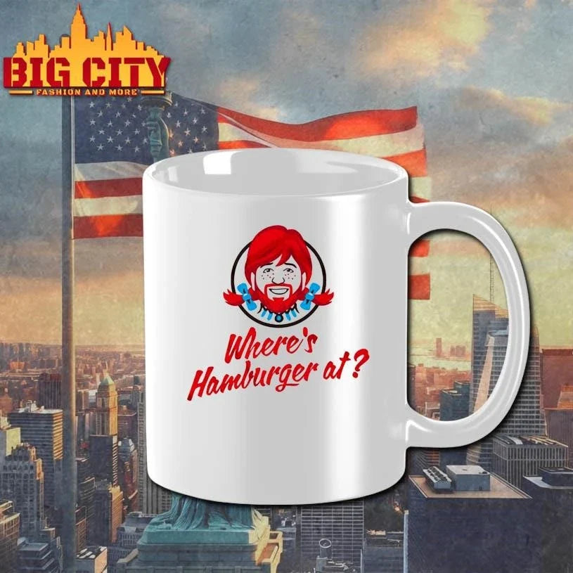 WHERE’S HAMBURGER AT Shirt Unisex