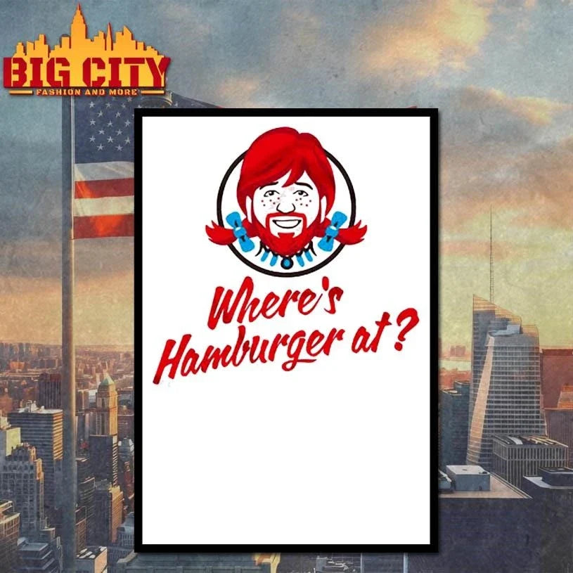 WHERE’S HAMBURGER AT Shirt Unisex