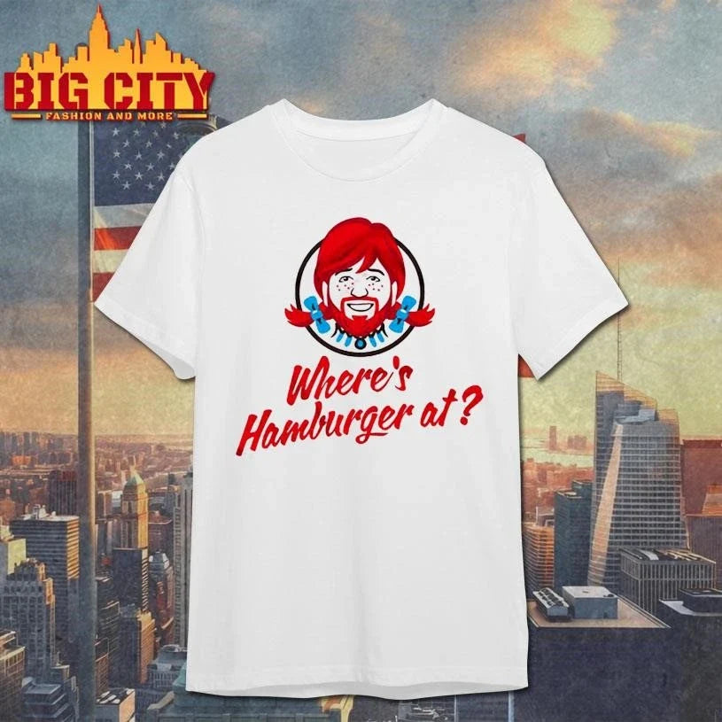 WHERE’S HAMBURGER AT Shirt Unisex