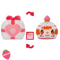 Valentine Present Strawberry Shortcake 4" Strawberry-Scented Reversible Plushie Unisex