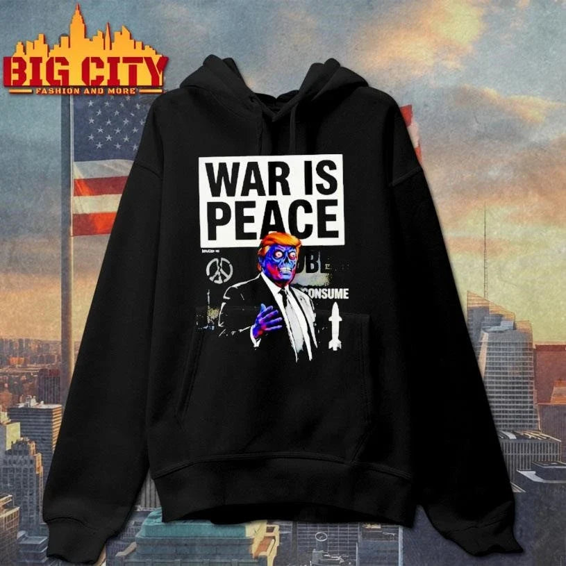 War Is Peace Symbol Trump Goat Shirt Unisex