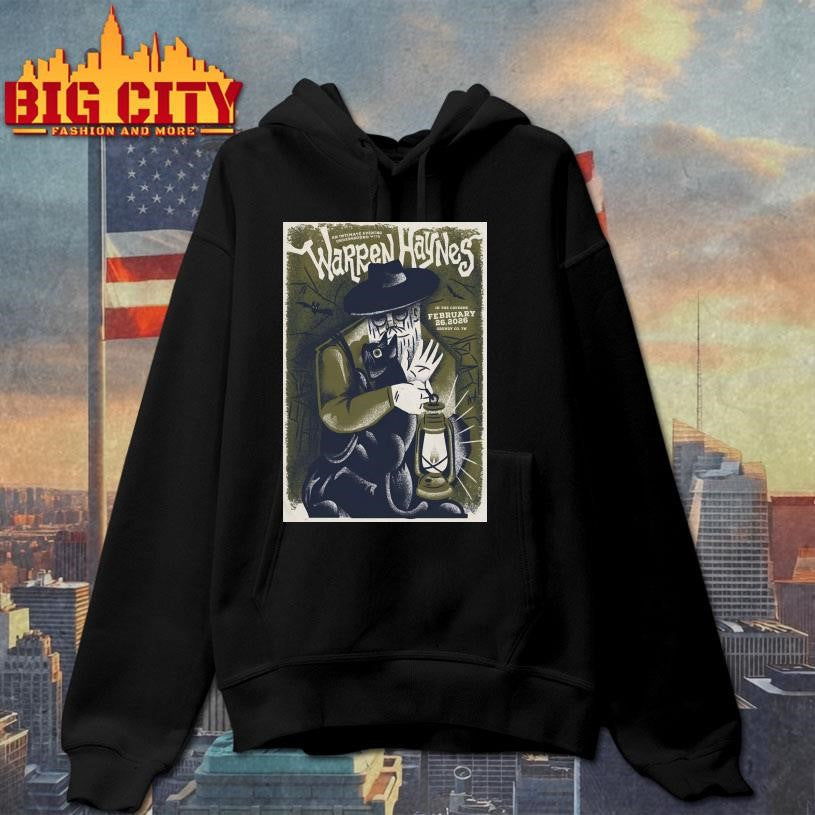 Warren Haynes Grundy County CO TN Feb 26 2026 Poster Shirt Unisex