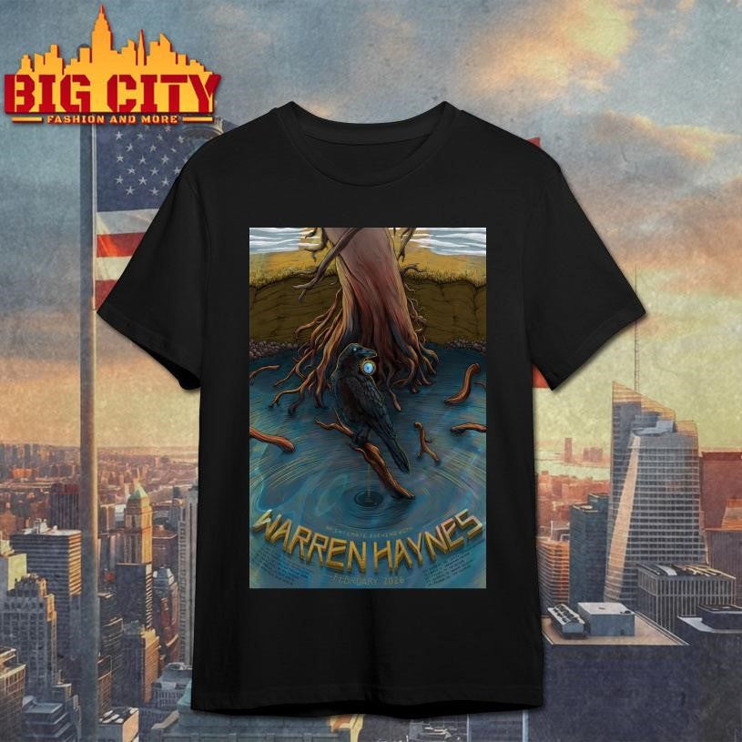 Warren Haynes Tour Feb 2026 Poster Shirt Unisex