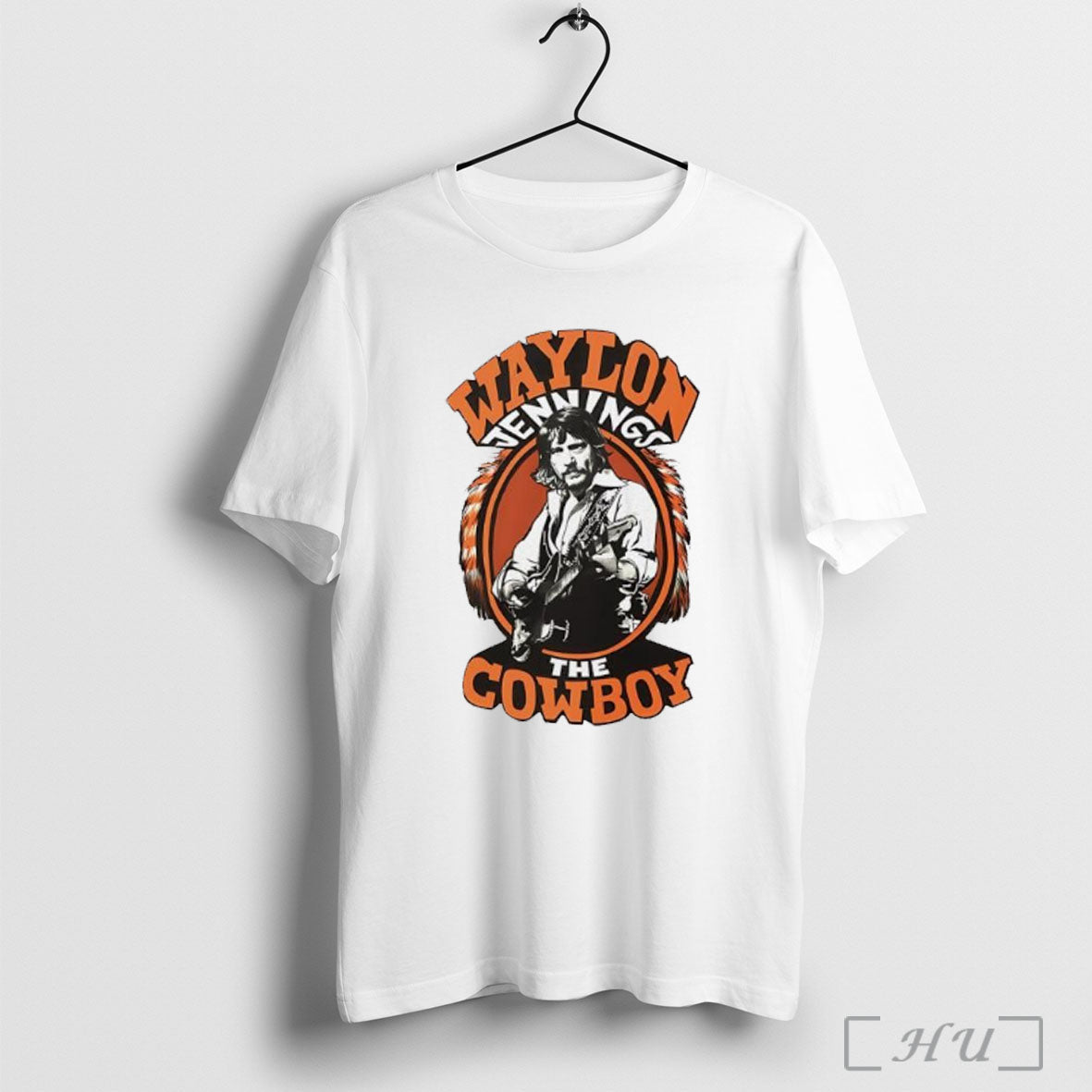 Waylon Jennings The Cowboy T Shirt Unisex