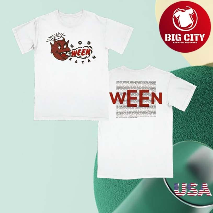 Ween Devilish Ween Two Sided Shirt Unisex