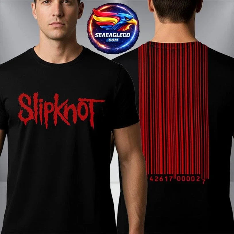 Welcome Skateboards x Slipknot Barcode Two Sided Shirt Unisex