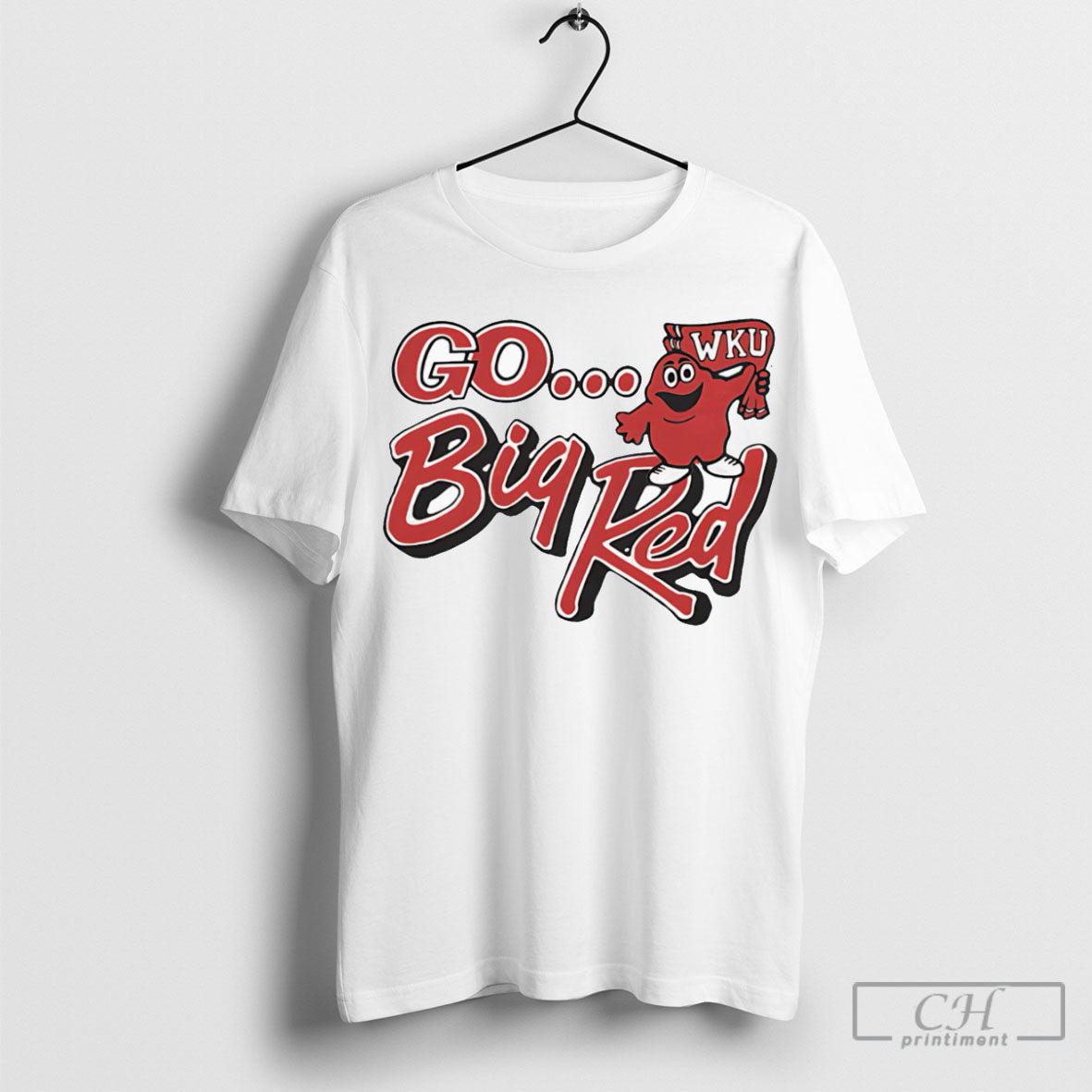 Western Kentucky Go Big Red Vintage Shirt Unisex