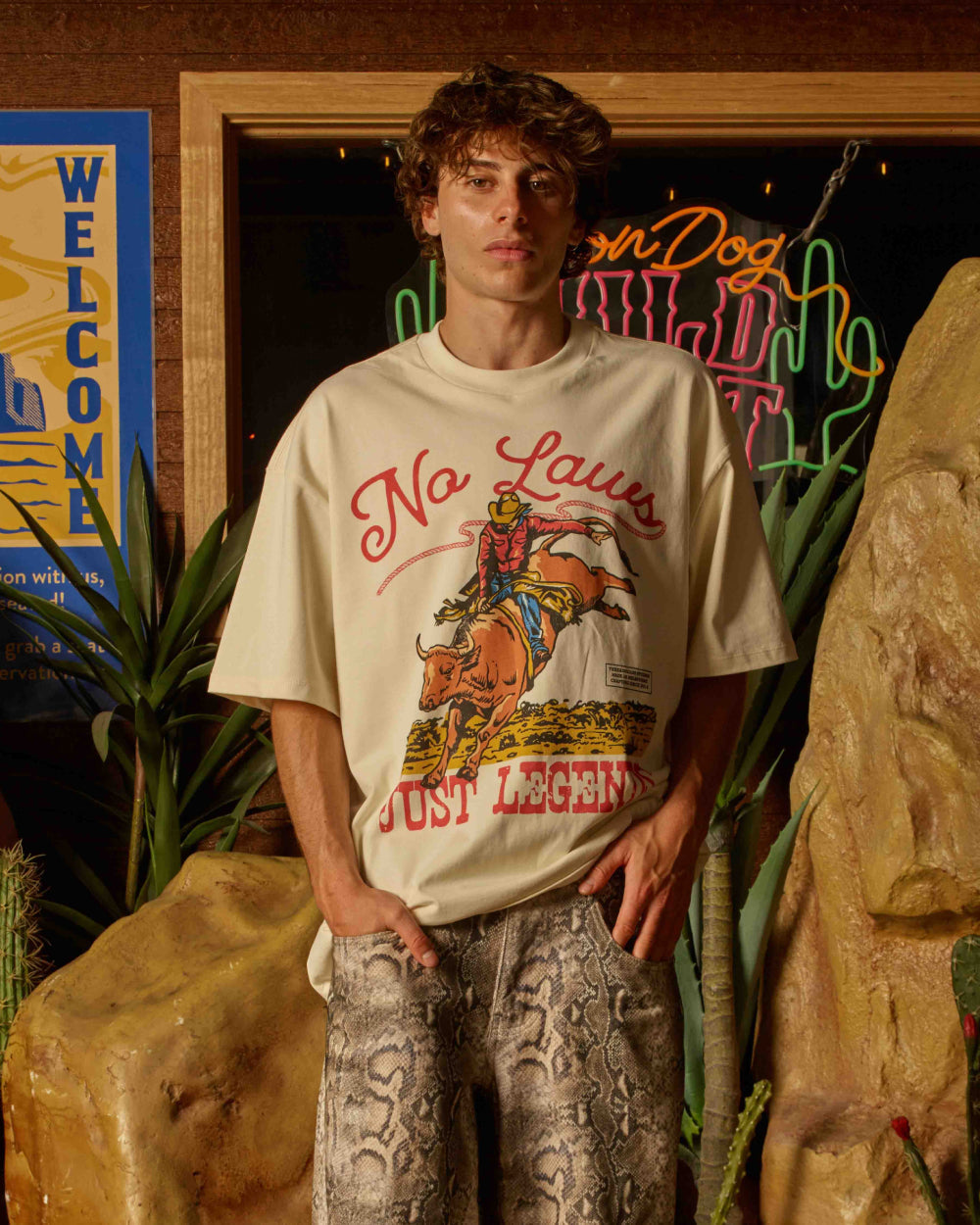 No Laws Oversized Tee Unisex