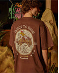 Born to Ride Oversized Tee Unisex