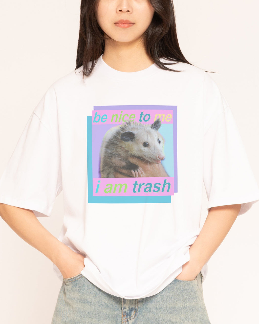 Be Nice to Me Oversized Tee Unisex