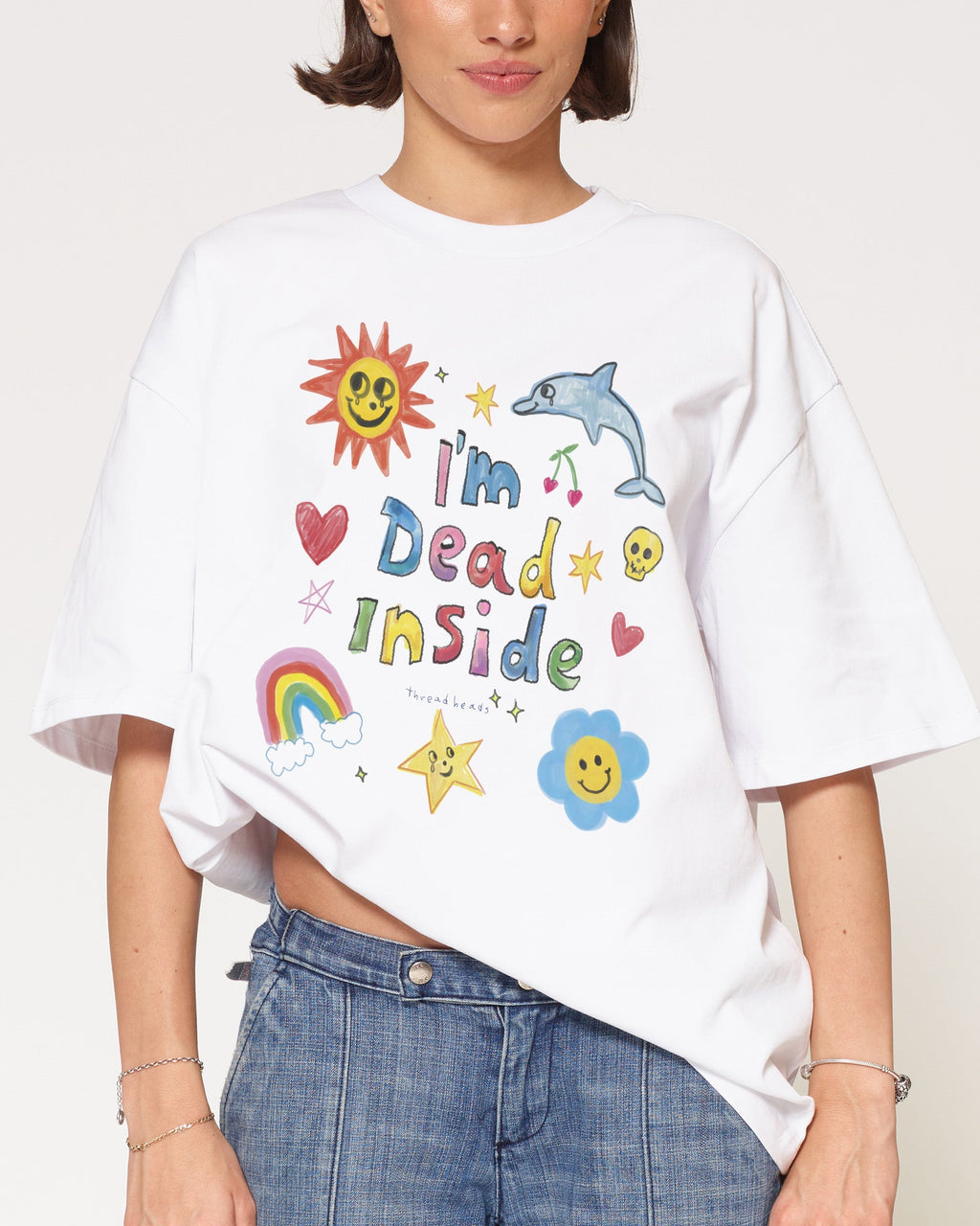 I’m Dead Inside Oversized Tee Unisex