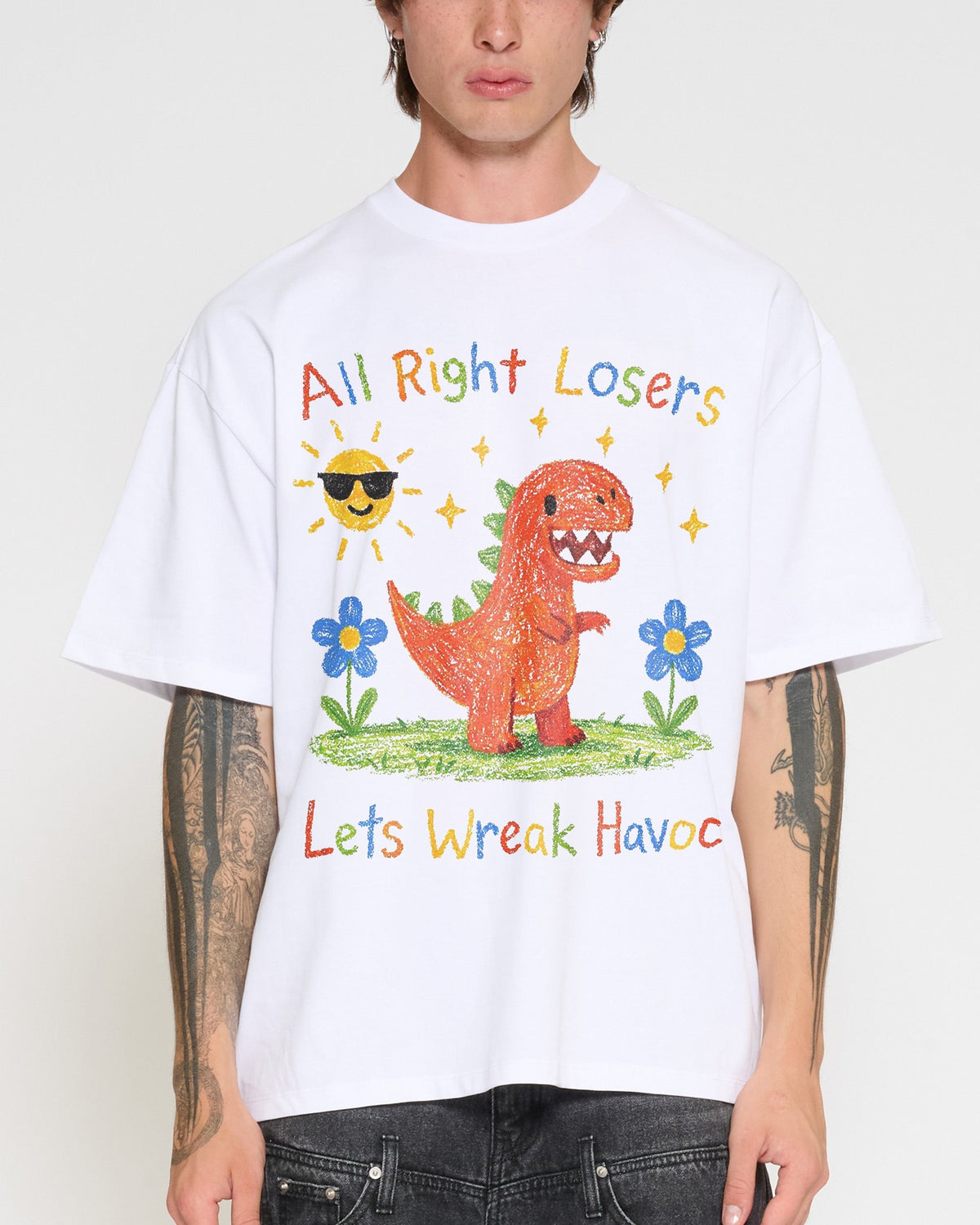 Lets Wreak Havoc Oversized Tee Unisex