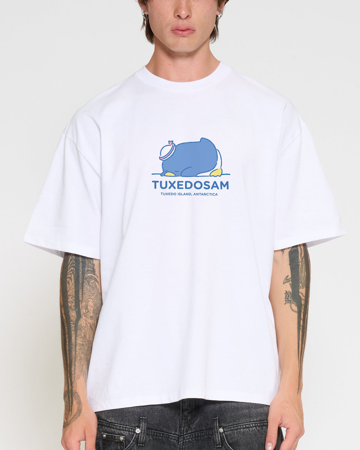Tuxedosam Staying Cool Oversized Tee Unisex