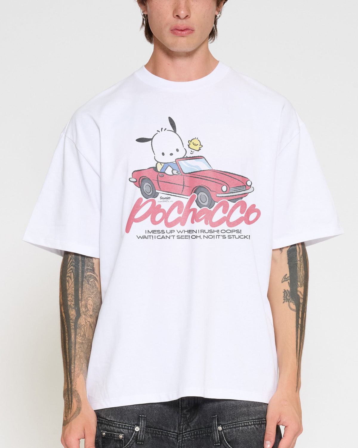 Pochacco Peak Hour Oversized Tee Unisex