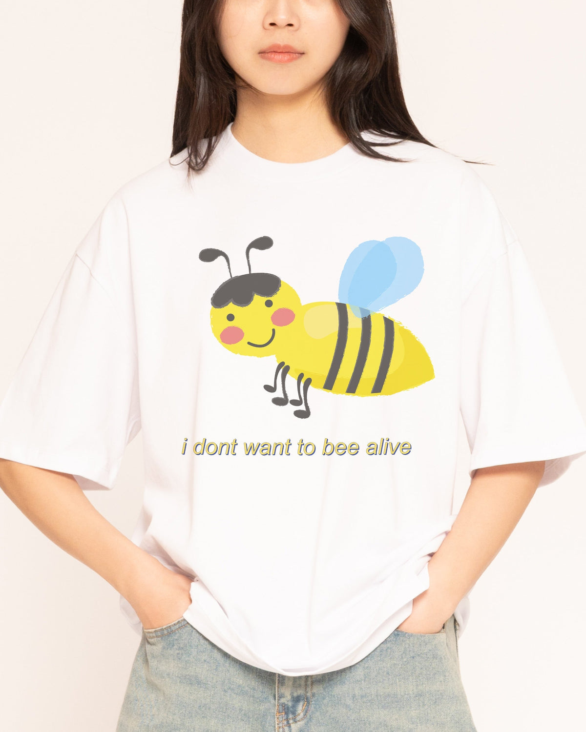 I Don't Want To Oversized Tee Unisex