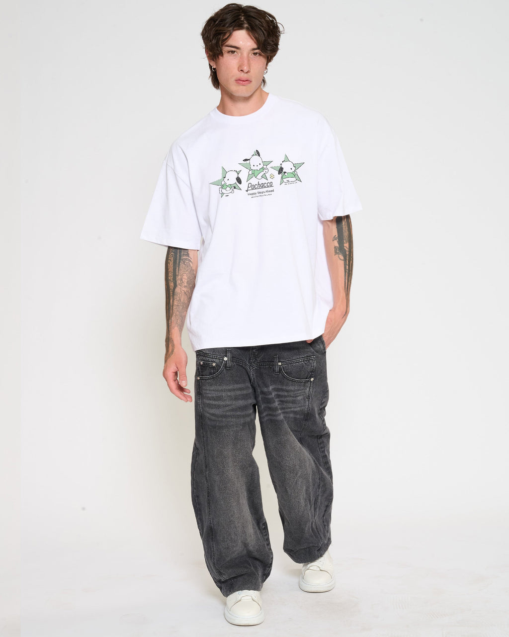 Pochacco Happy Steps Oversized Tee Unisex