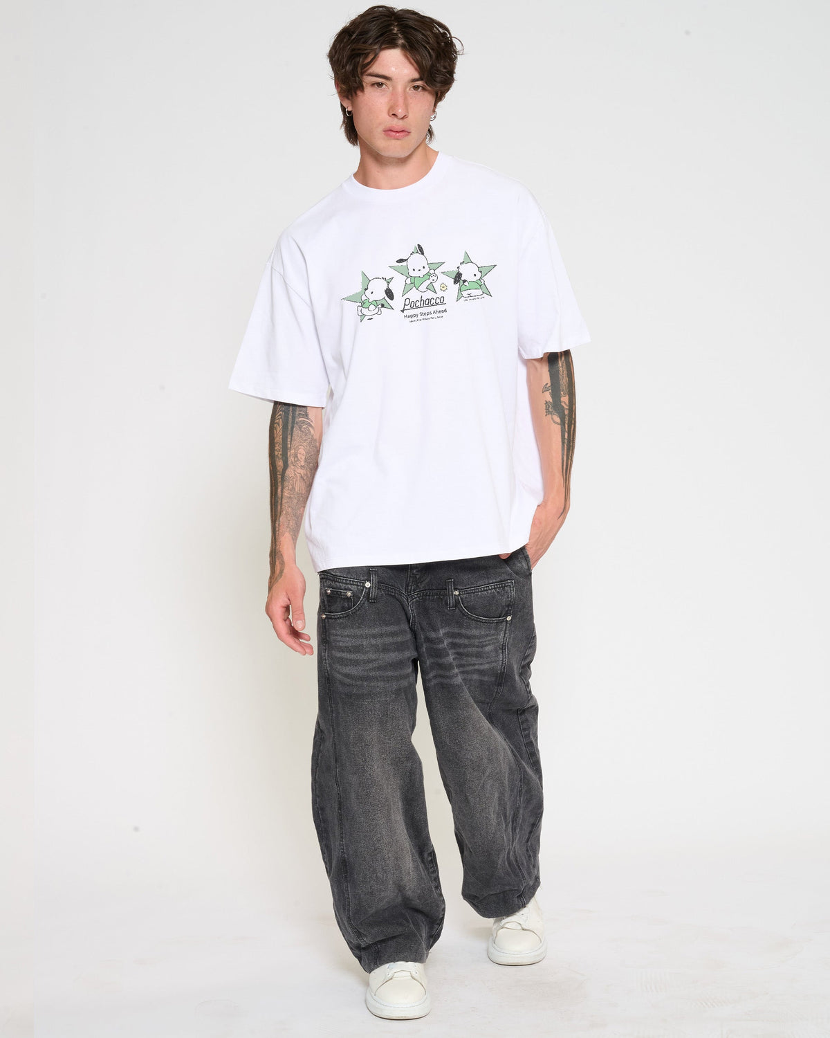 Pochacco Happy Steps Oversized Tee Unisex