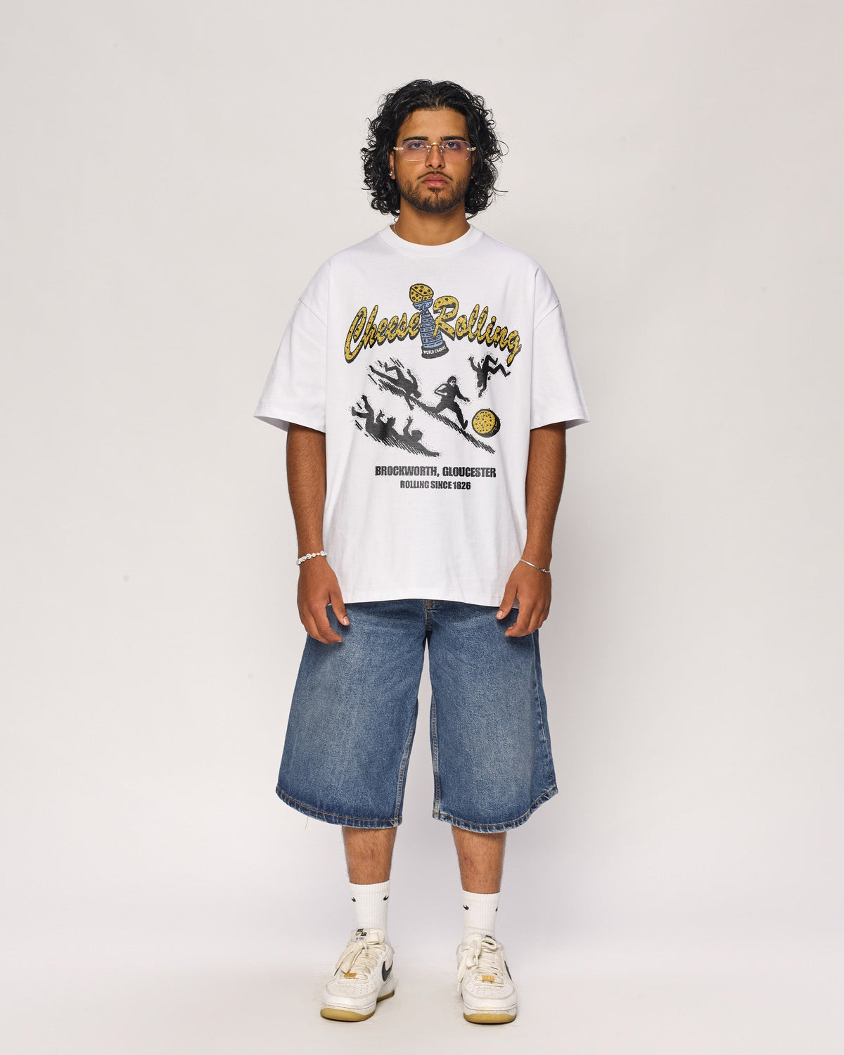 Cheese Rolling Oversized Tee Unisex