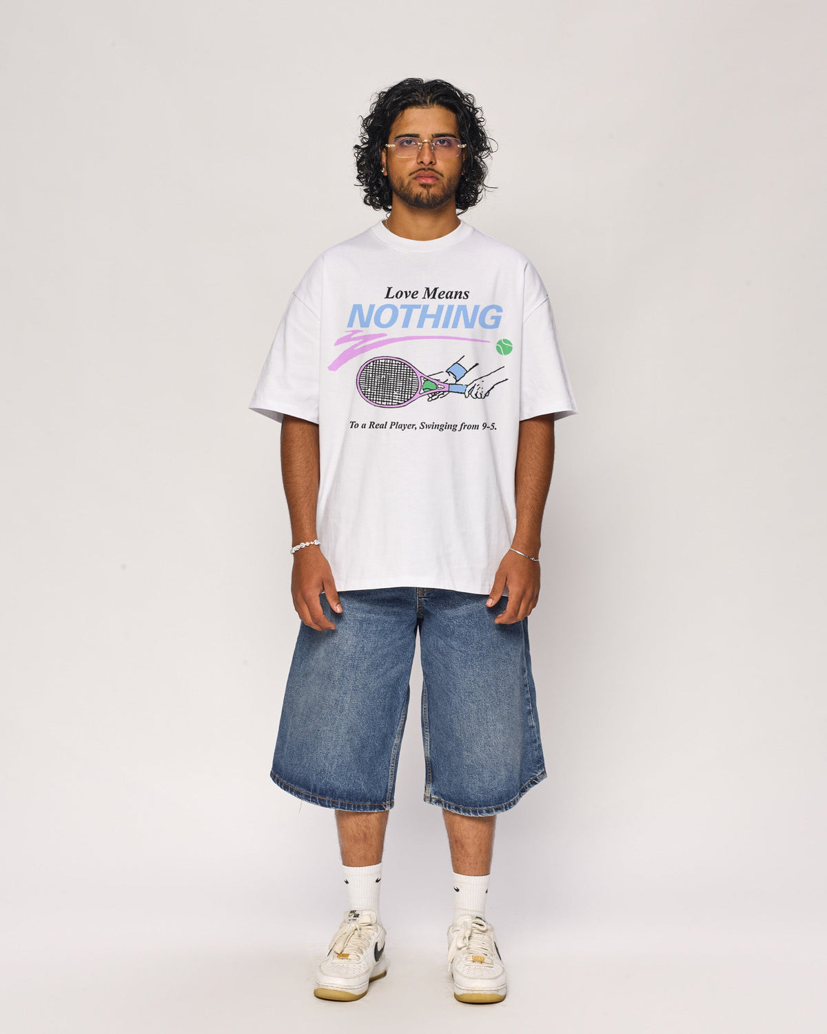 Keep Swinging Oversized Tee Unisex