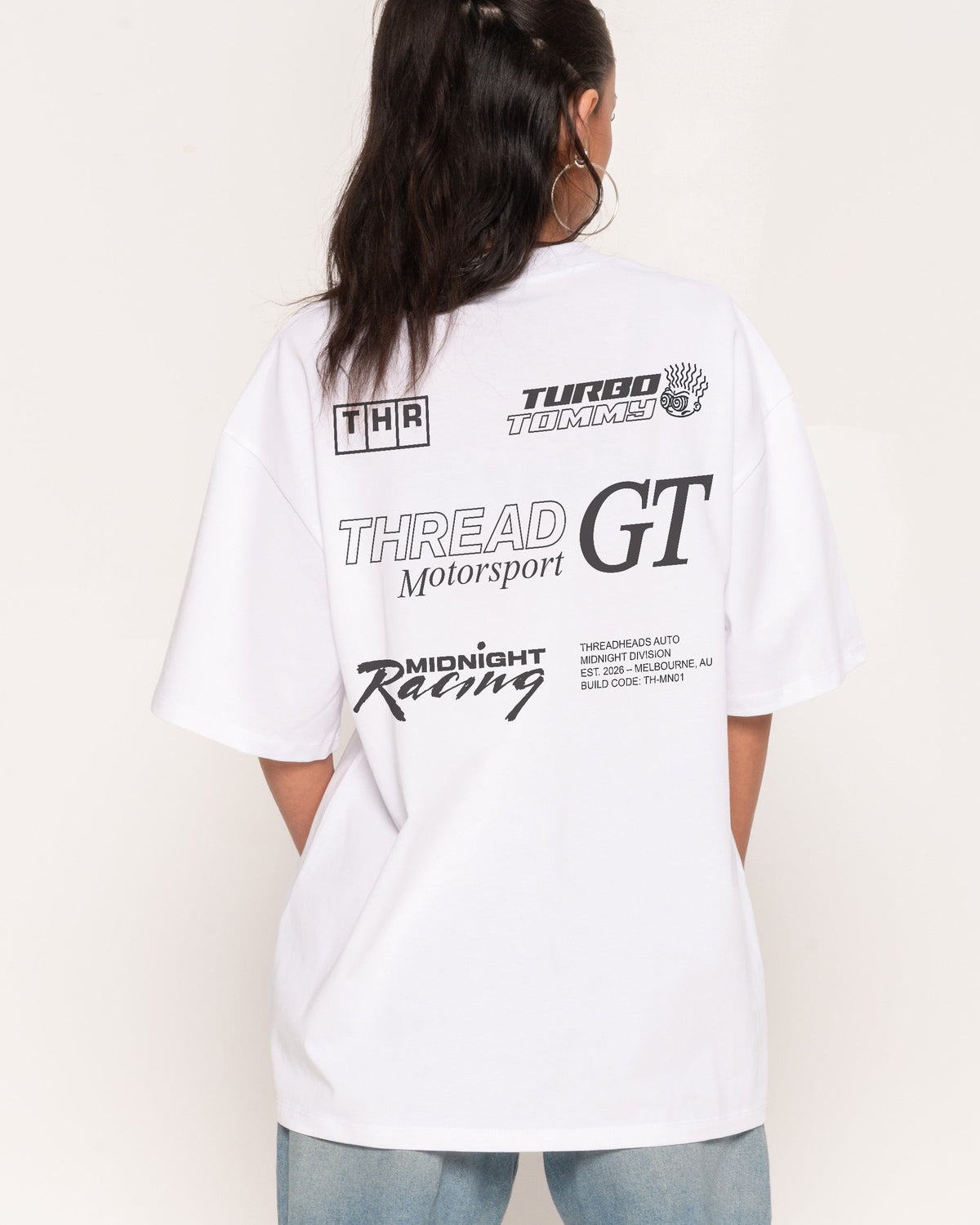 Midnight Racing Oversized Tee Unisex