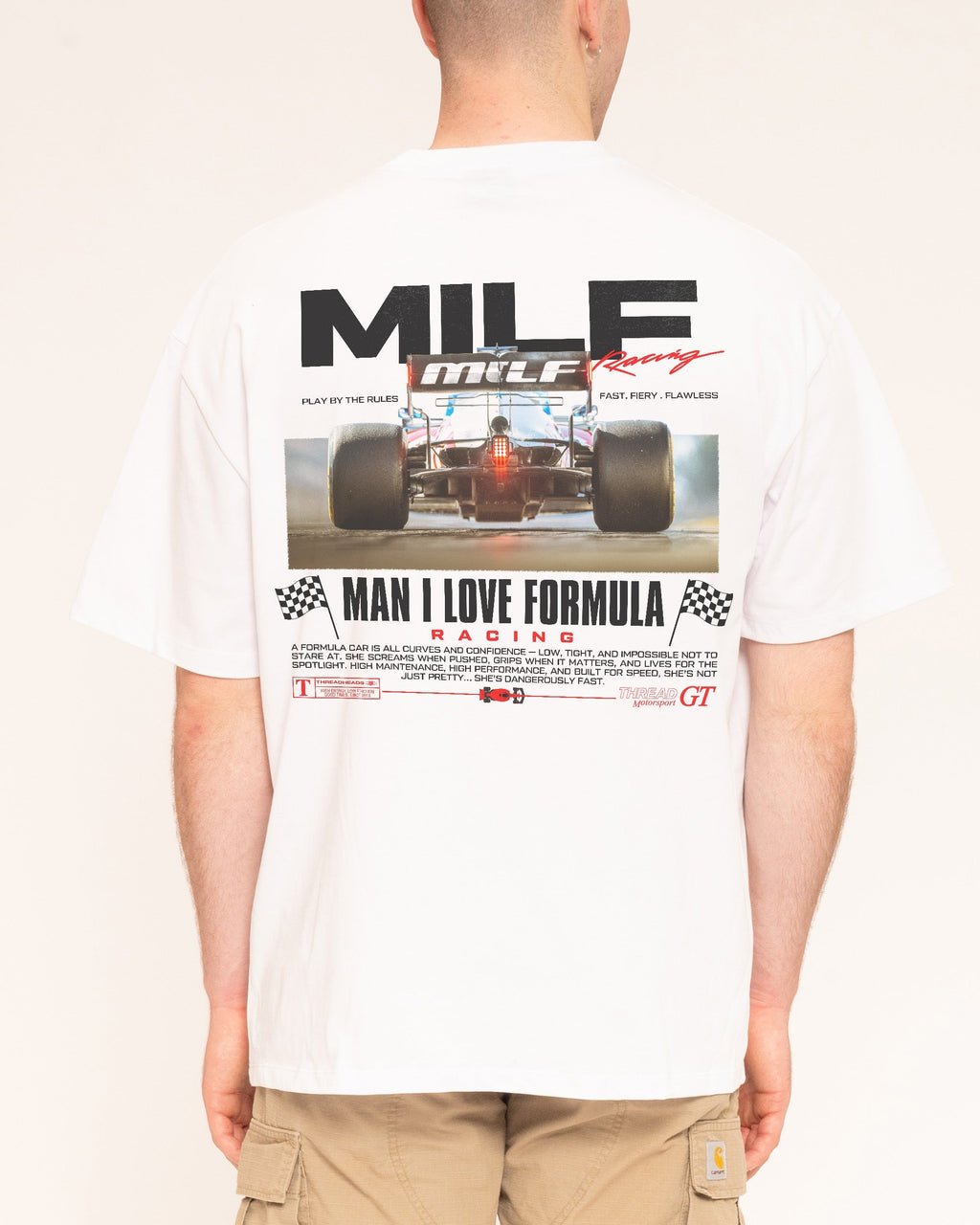 MILF Racing Oversized Tee Unisex