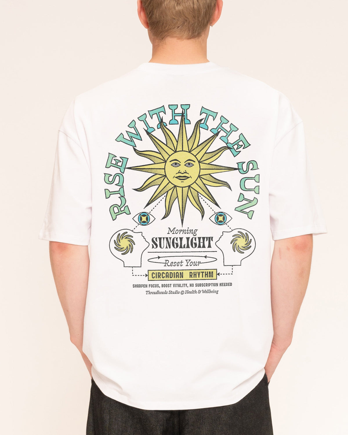 Rise With The Sun Oversized Tee Unisex