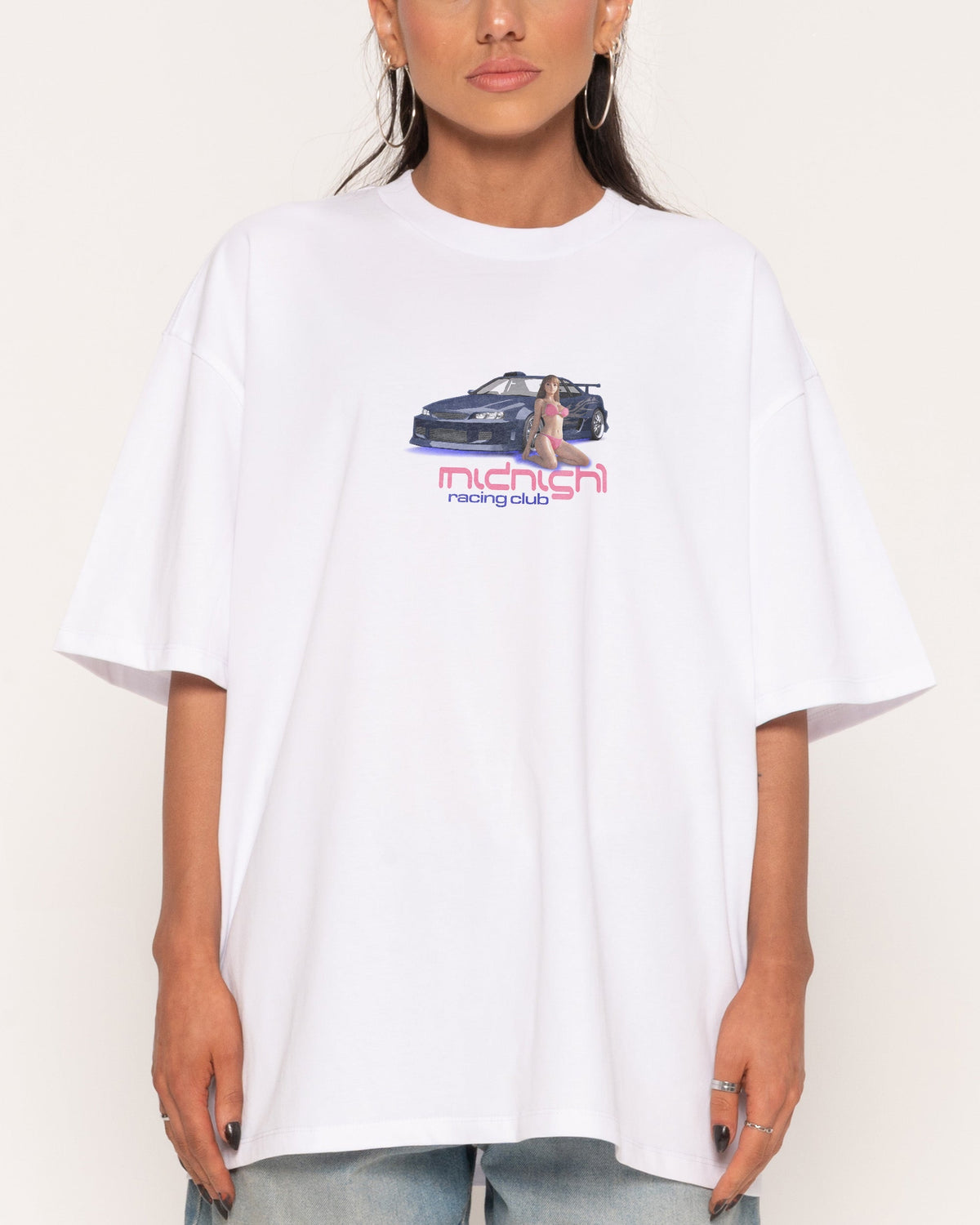 Midnight Racing Club Oversized Tee Unisex