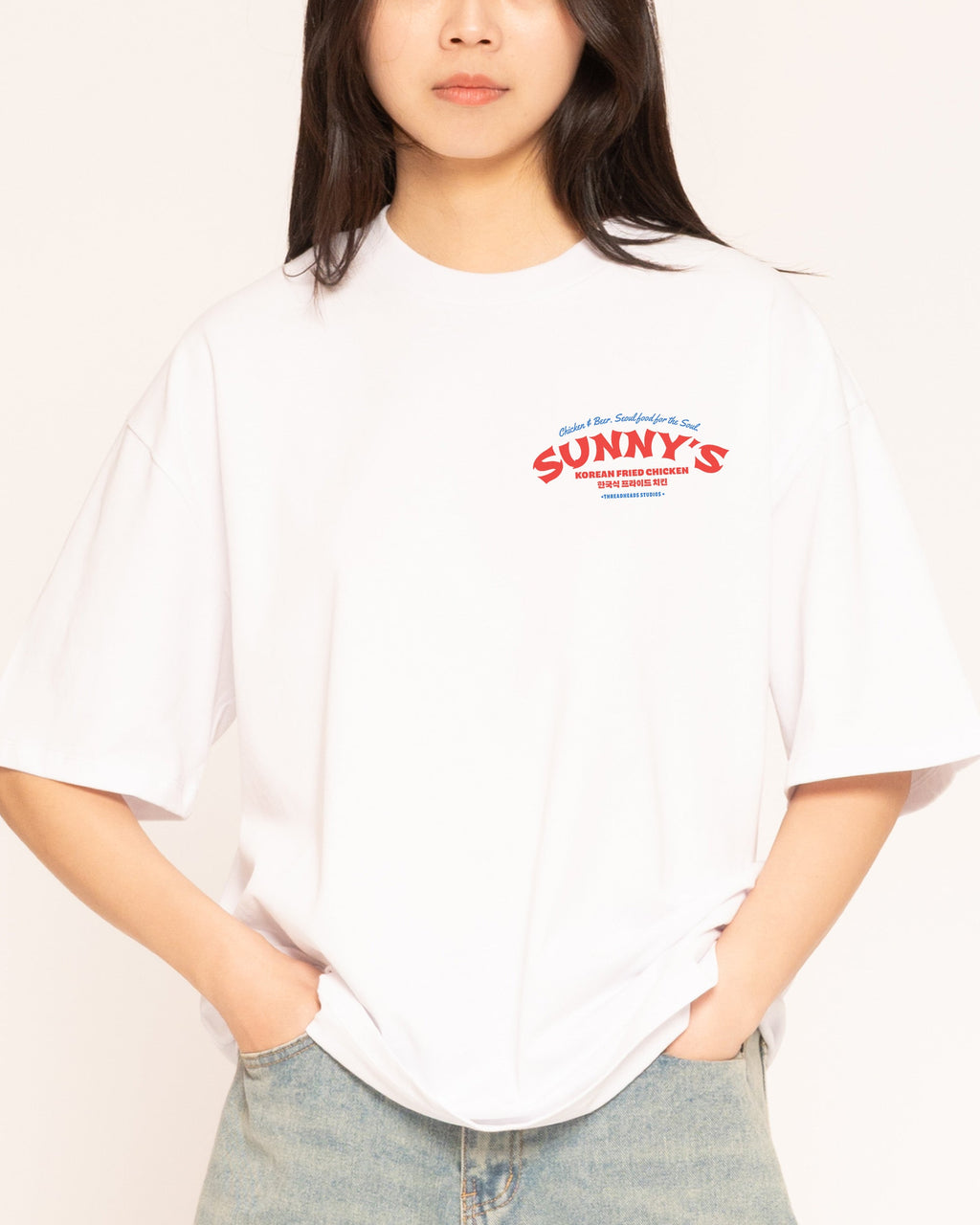 Korean Fried Chicken Oversized Tee Unisex