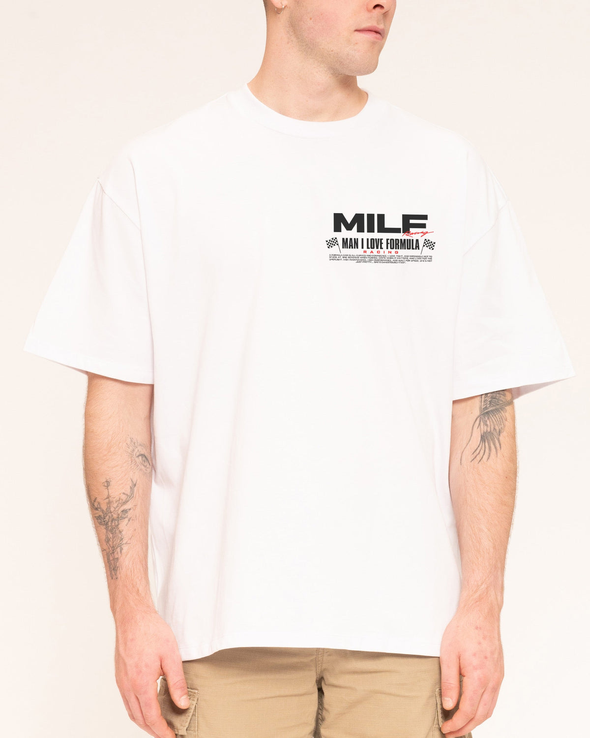 MILF Racing Oversized Tee Unisex