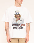 We Want You for Uom Oversized Tee Unisex