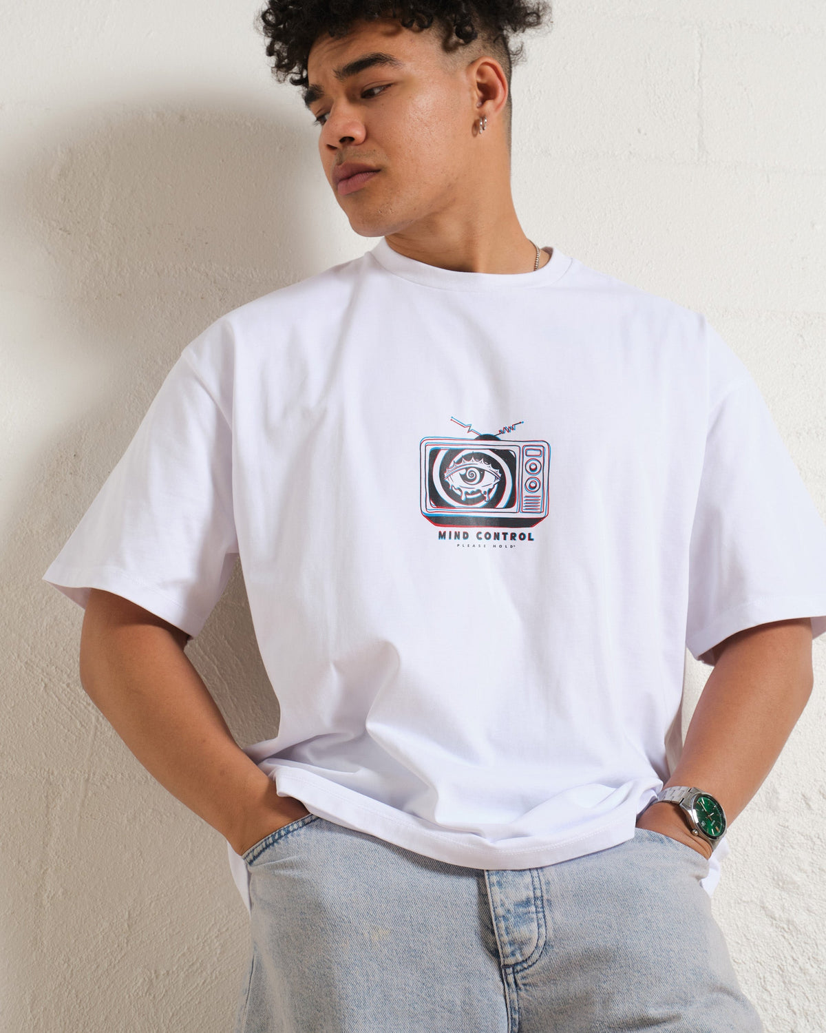 Mind Control Oversized Tee Unisex