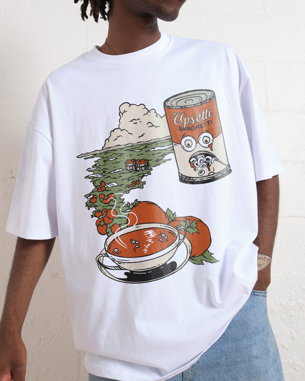 Upsetti Spaghetti Oversized Tee Unisex