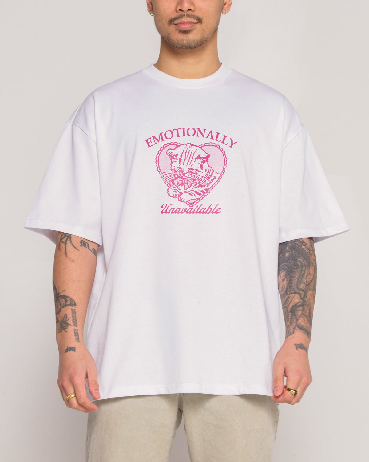Emotionally Unavailable Oversized Tee Unisex