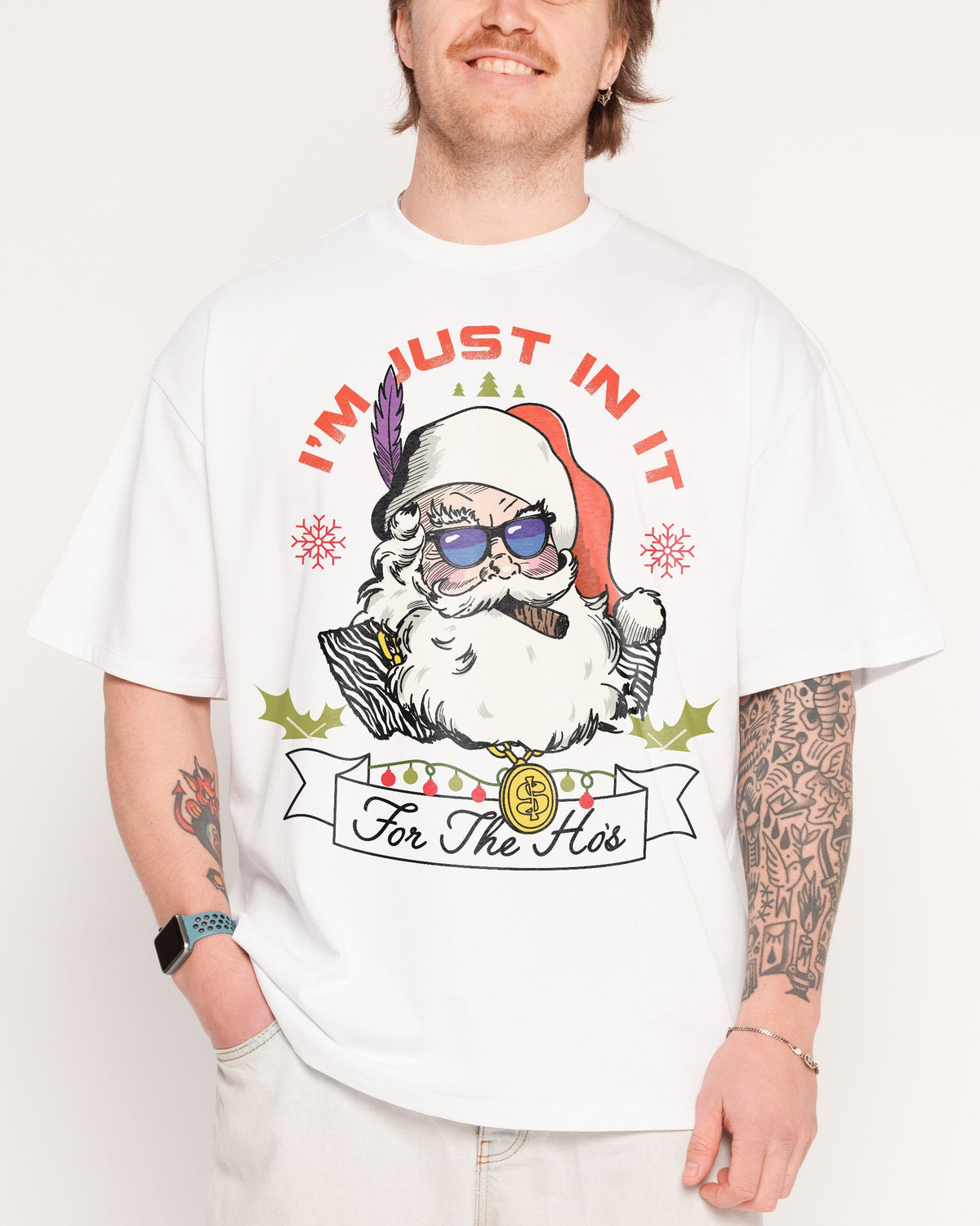 In It for the Ho's Oversized Tee Unisex