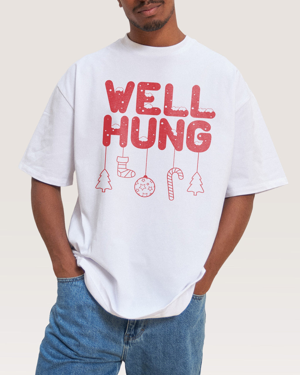 Well Hung Oversized Tee Unisex