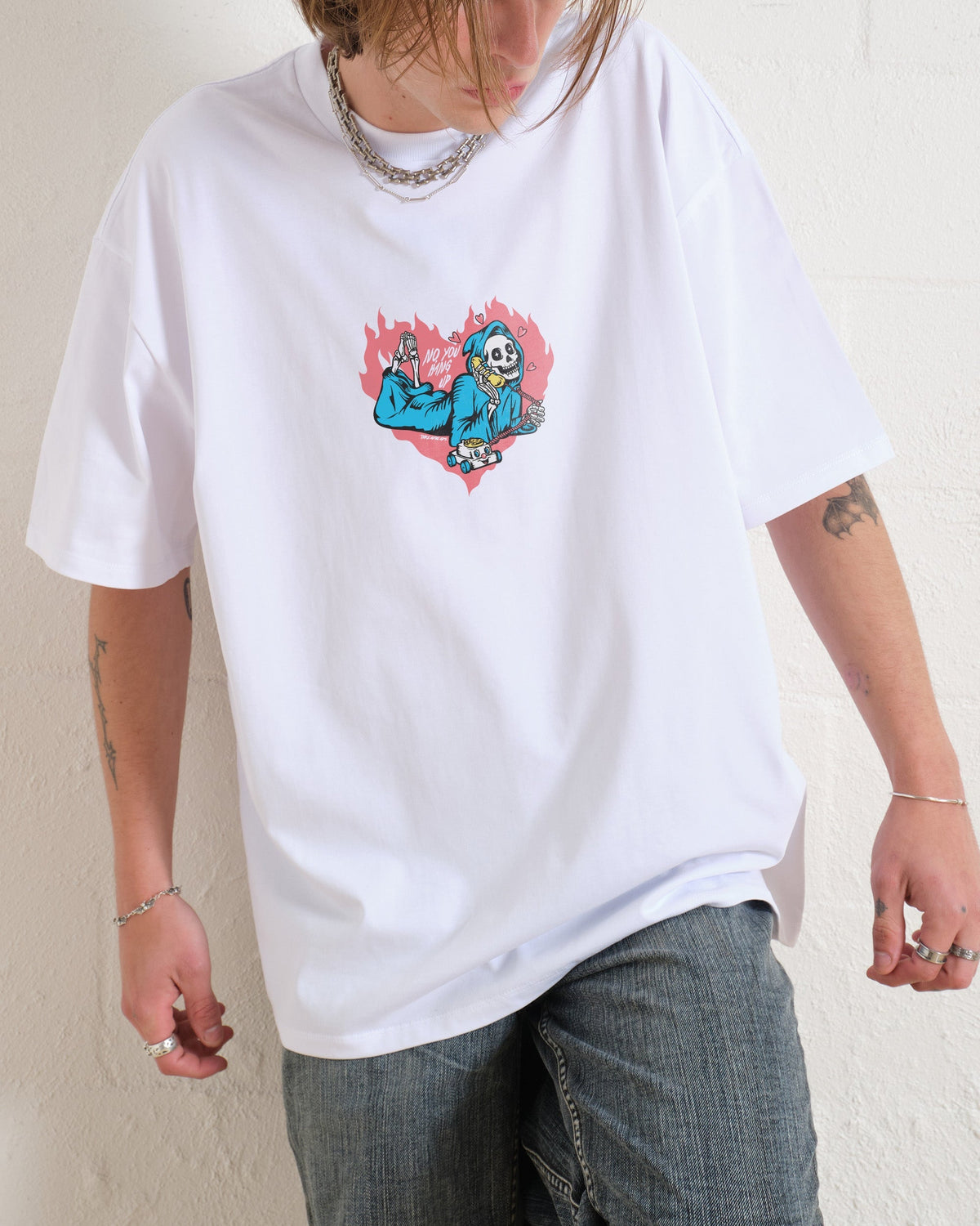 No You Hang Up Oversized Tee Unisex