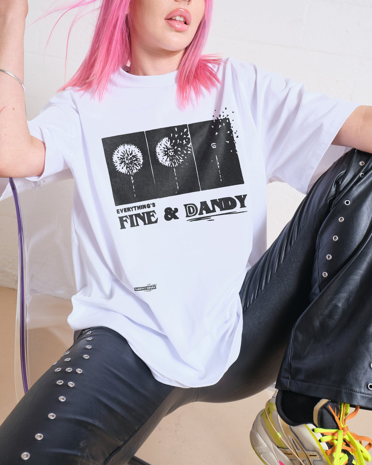 Fine & Dandy Oversized Tee Unisex