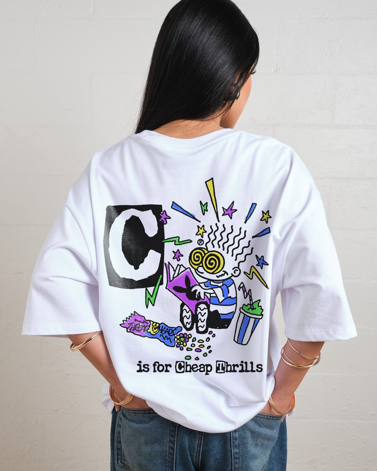 C is for Cheap Thrills Oversized Tee Unisex