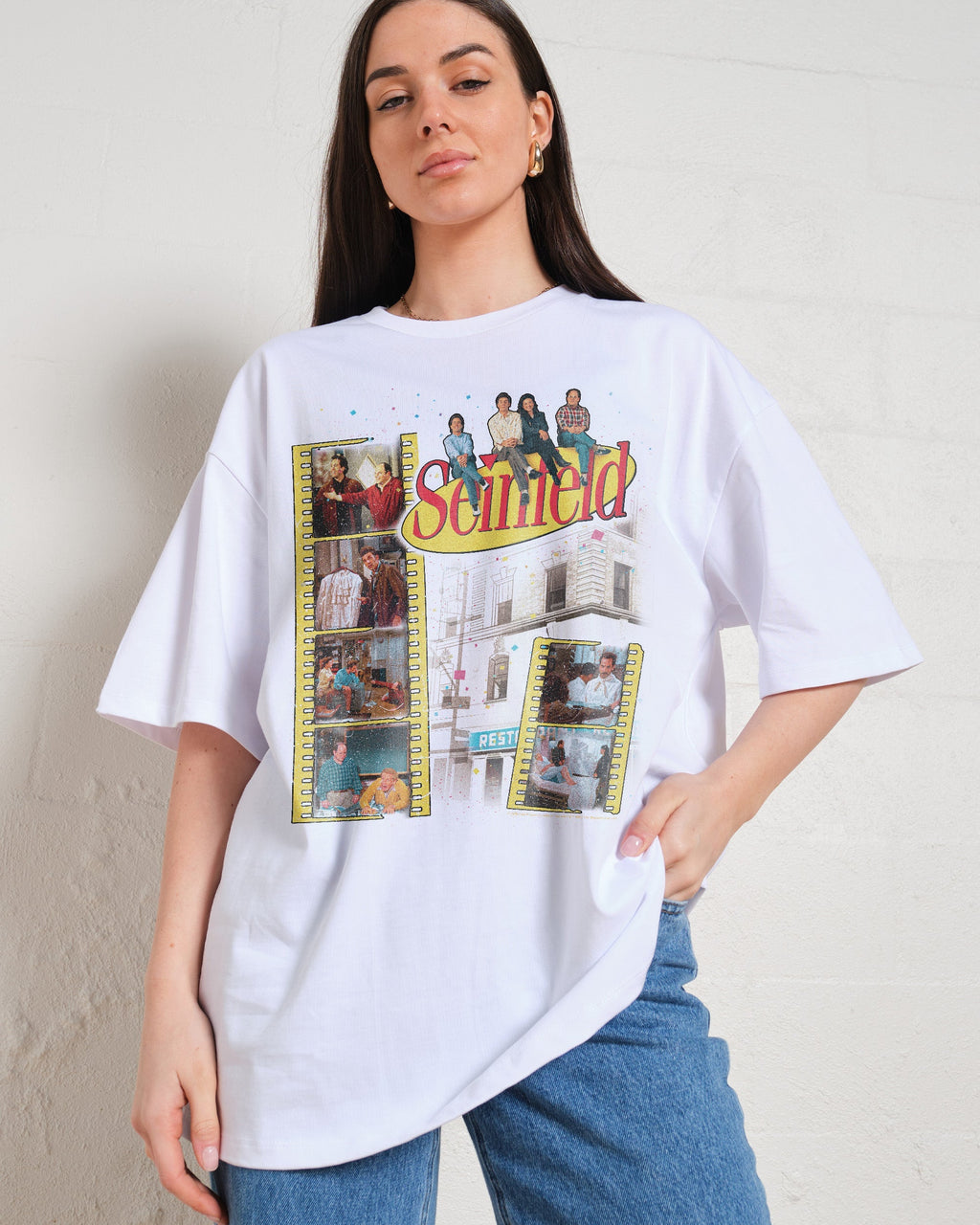 Seinfeld Scenes Oversized Tee Unisex