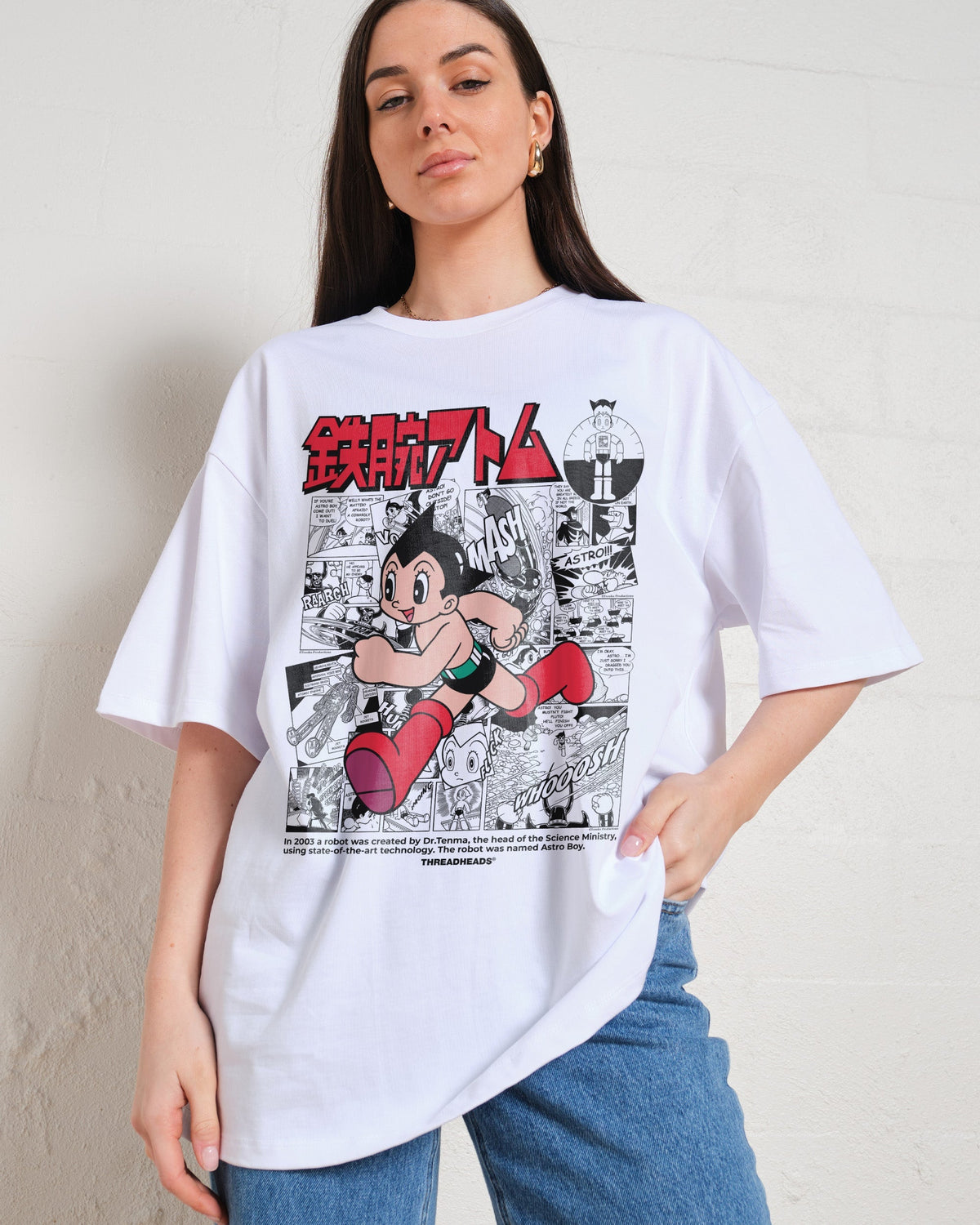 Manga Story Astro Boy Oversized Tee Unisex