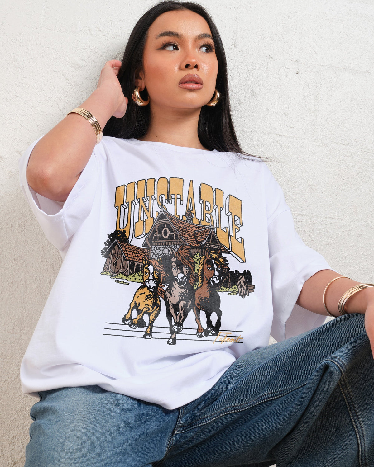 Unstable Oversized Tee Unisex