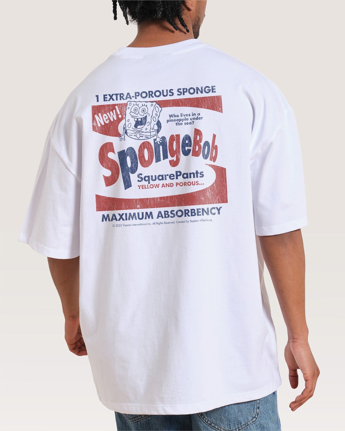 Spongebob Bob Oversized Tee Unisex