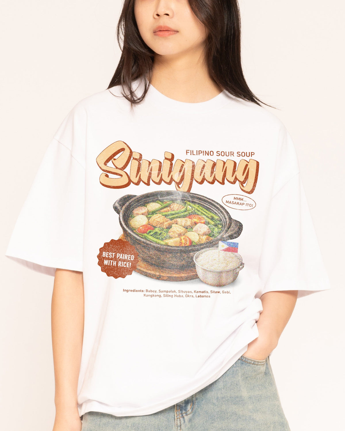 Sinigang Oversized Tee Unisex