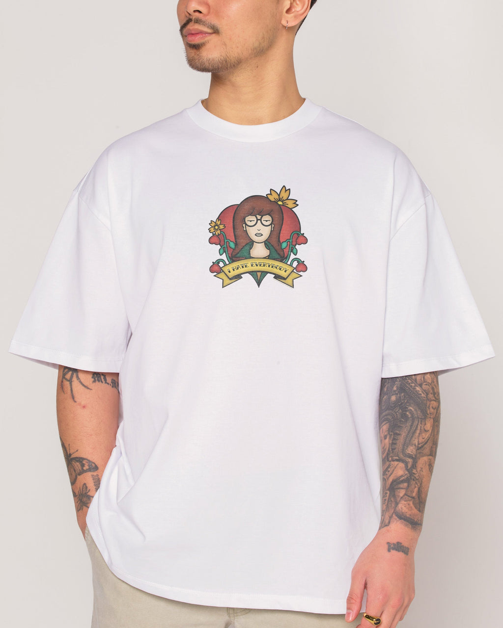 I Hate Everybody Oversized Tee Unisex