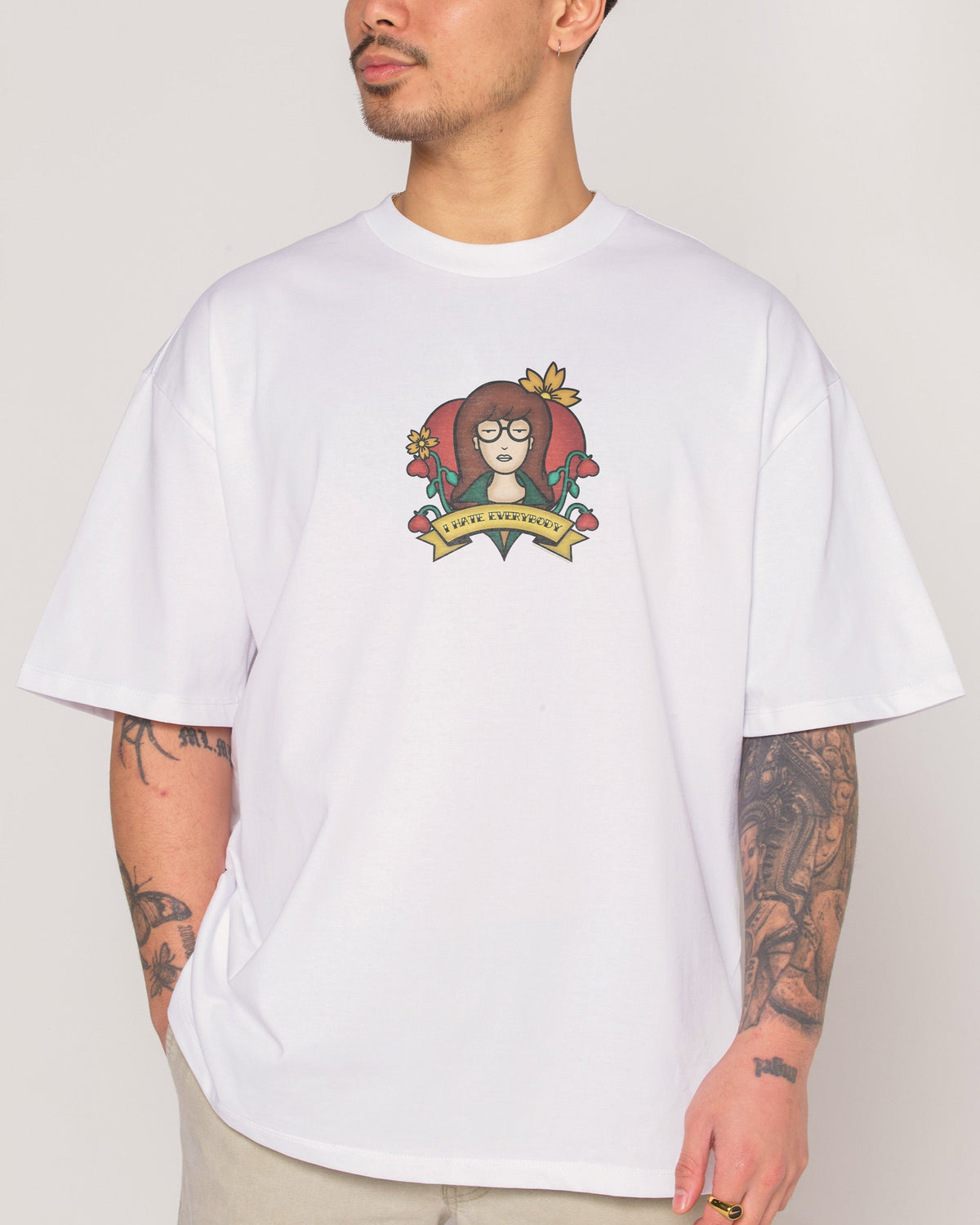 I Hate Everybody Oversized Tee Unisex