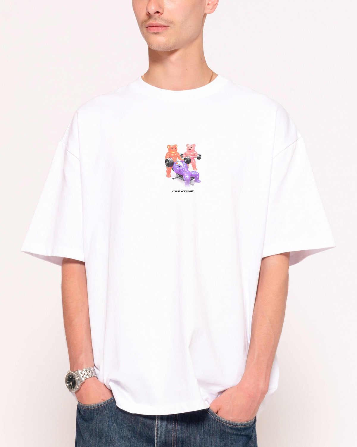 Creatine Gummies Oversized Tee Unisex