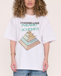 Pyramid Scheme Oversized Tee Unisex