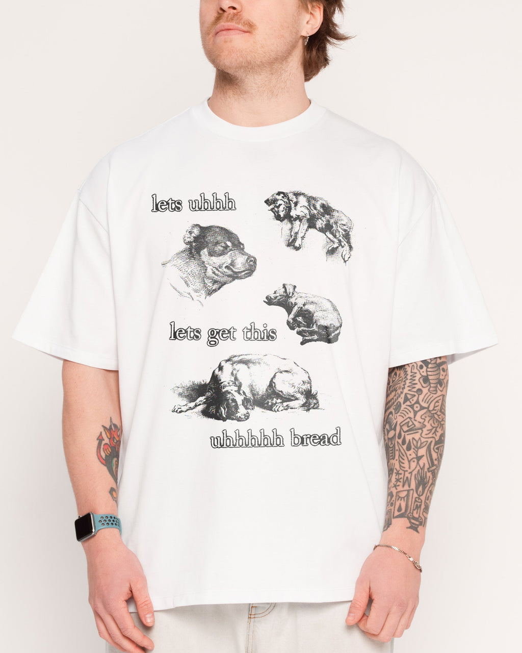 Lets Get This Bread Oversized Tee Unisex