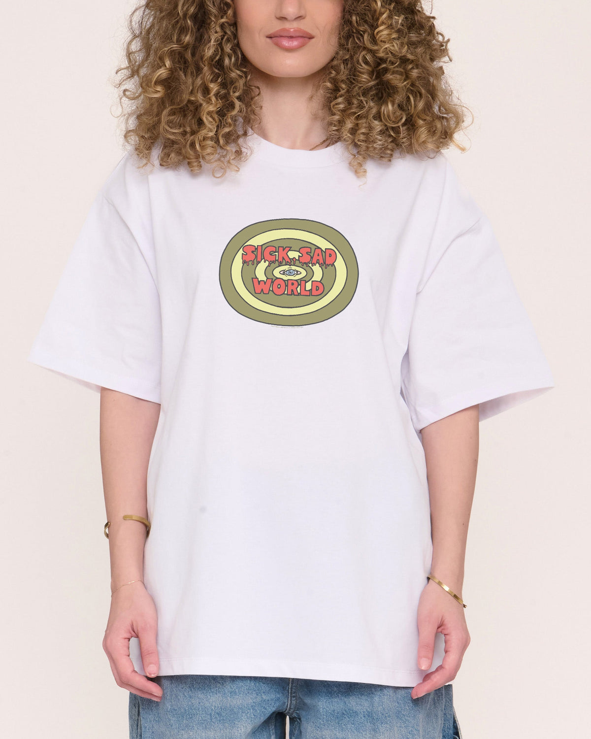 Sick Sad World Oversized Tee Unisex